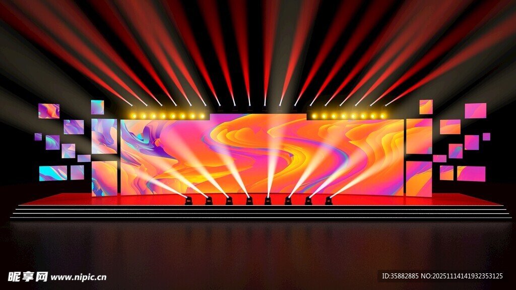 发布会舞台设计