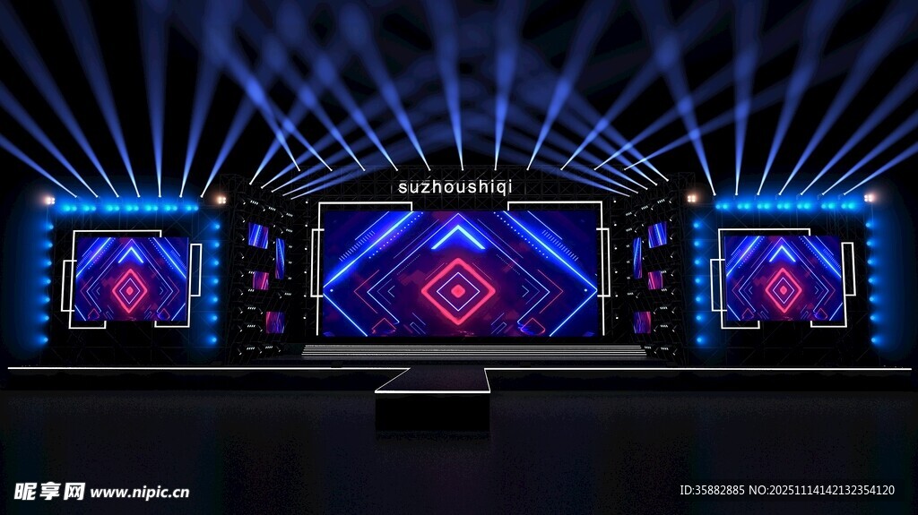 音乐节舞台设计