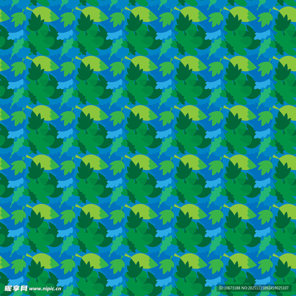 蓝绿相间的几何图案背景