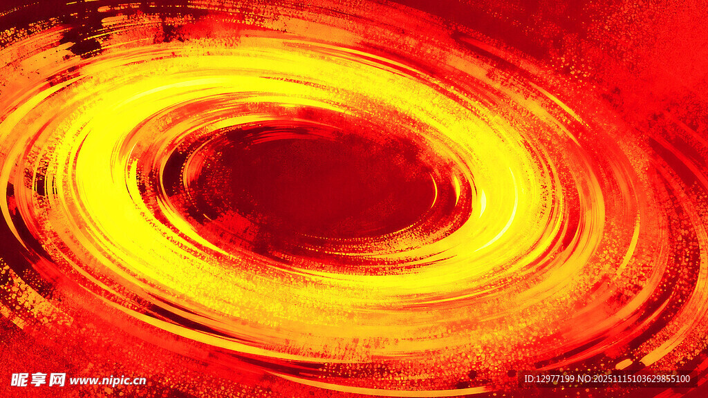 绚丽旋涡抽象艺术图案