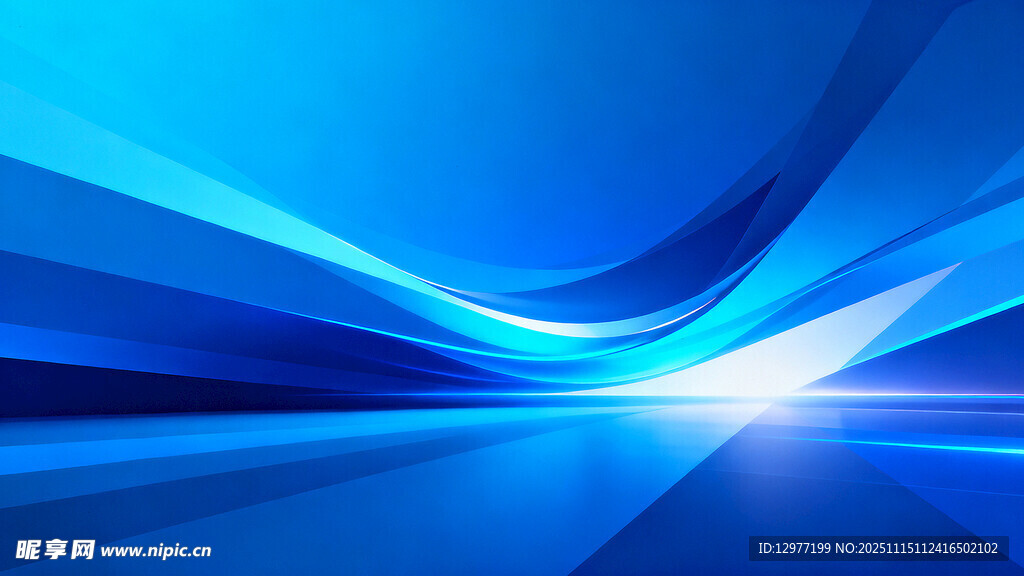 蓝色动感科技背景画面