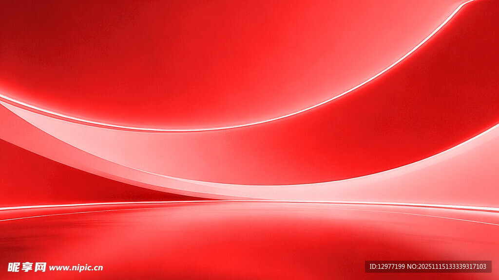 红色流动质感背景图案图片