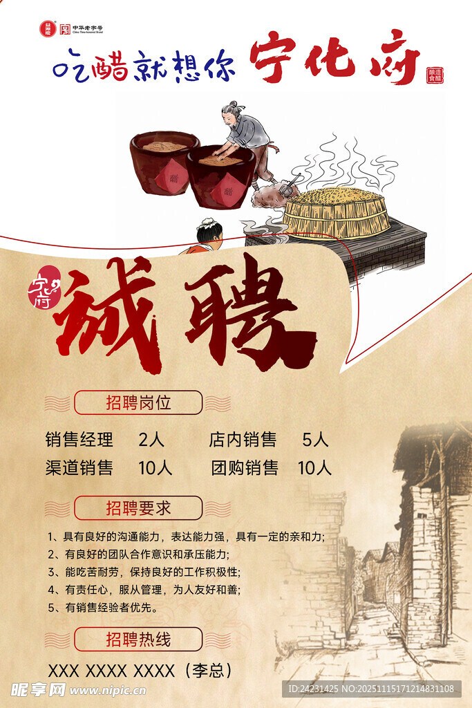 招聘海报