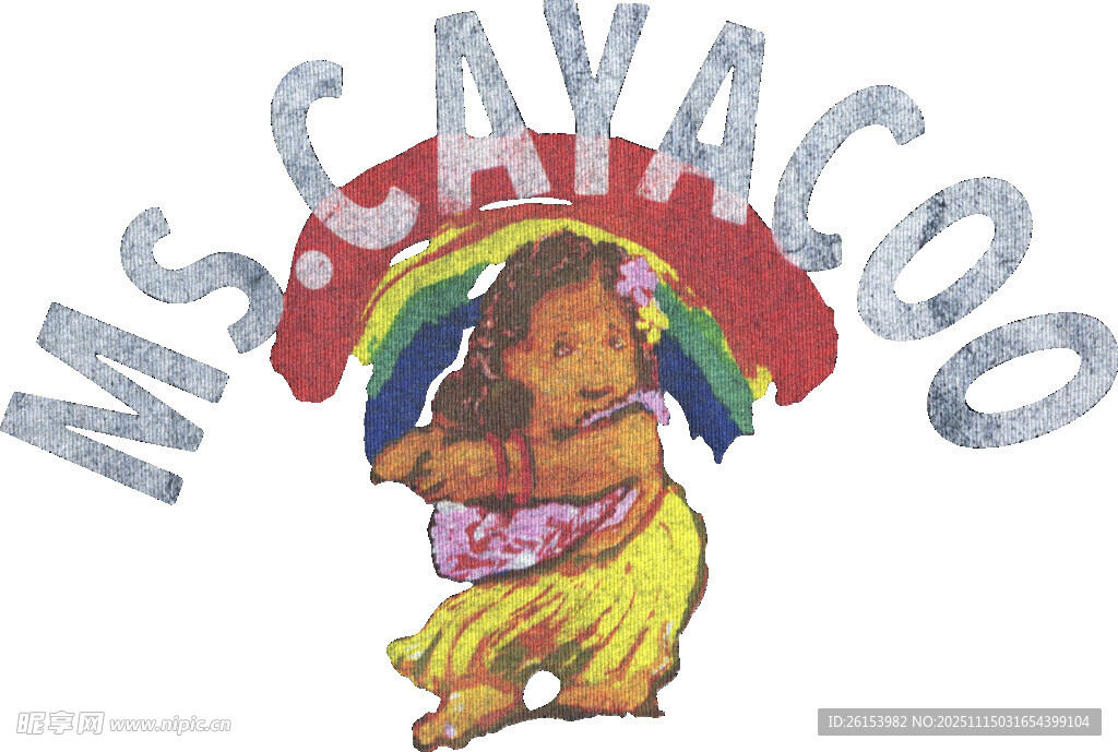 MS CAYAGO卡通形象标志