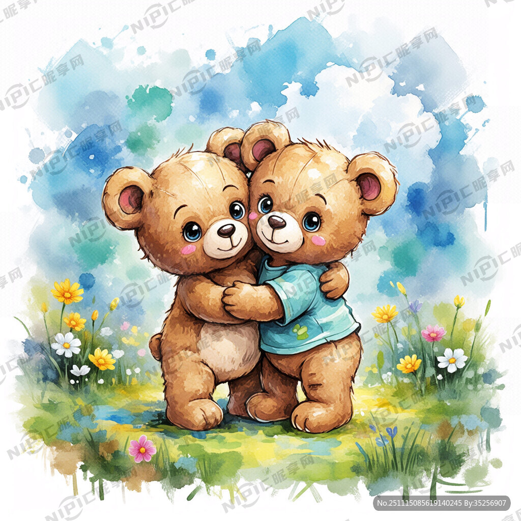 美式卡通风格场景图片 油画风格