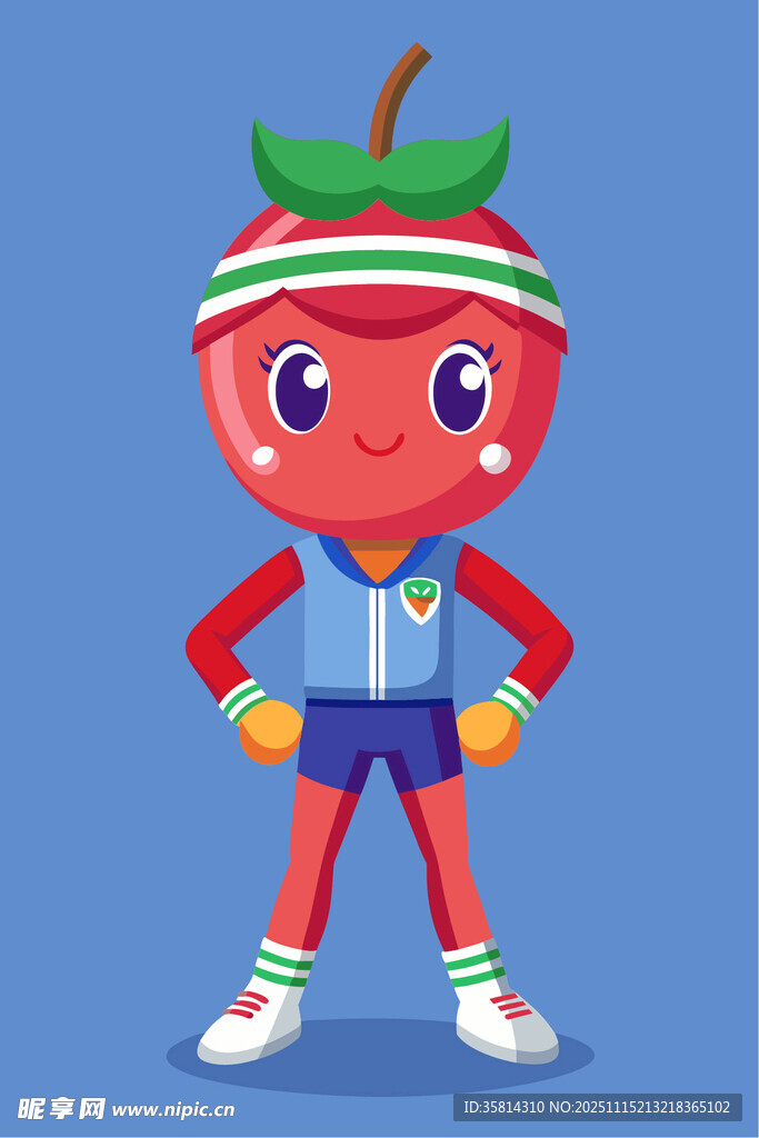 可爱番茄卡通形象
