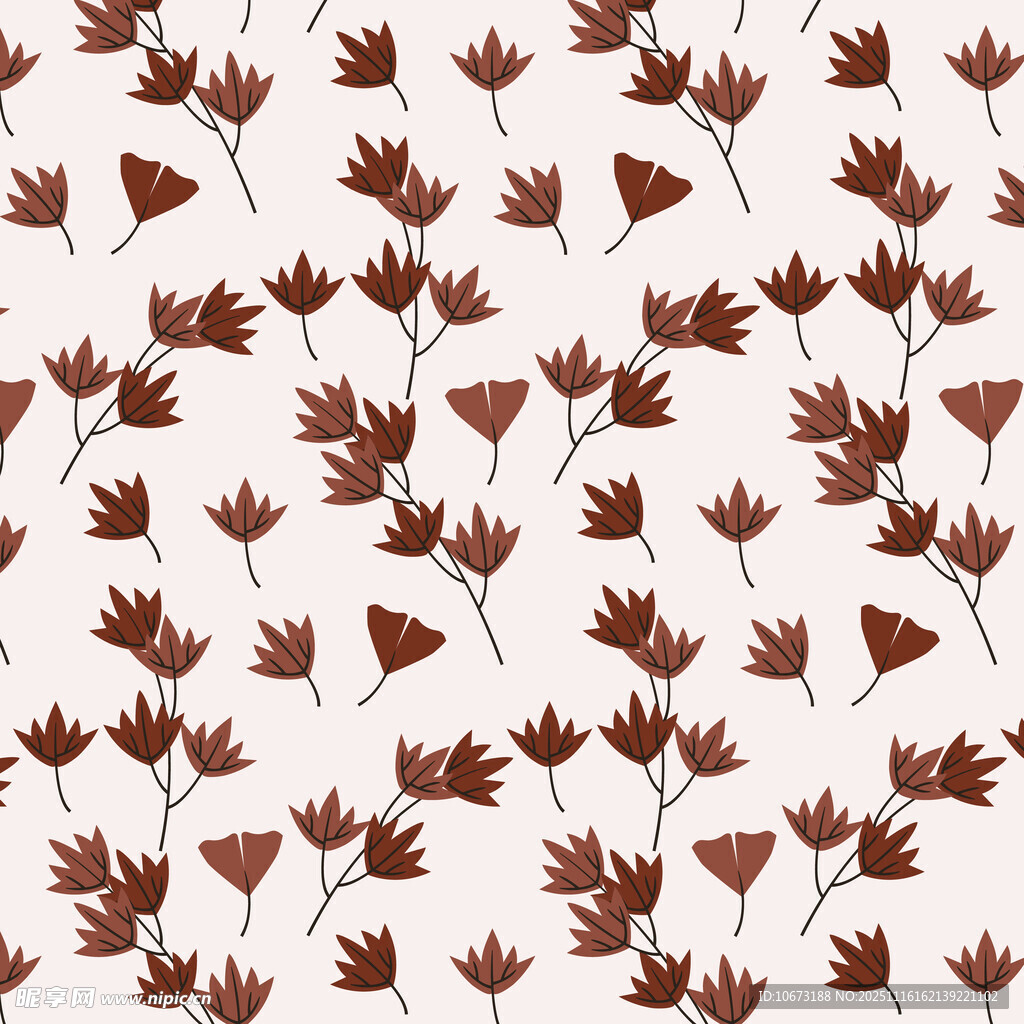 枫叶图案背景