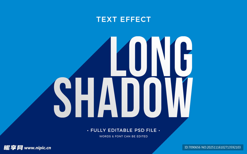 长阴影效果设计展示