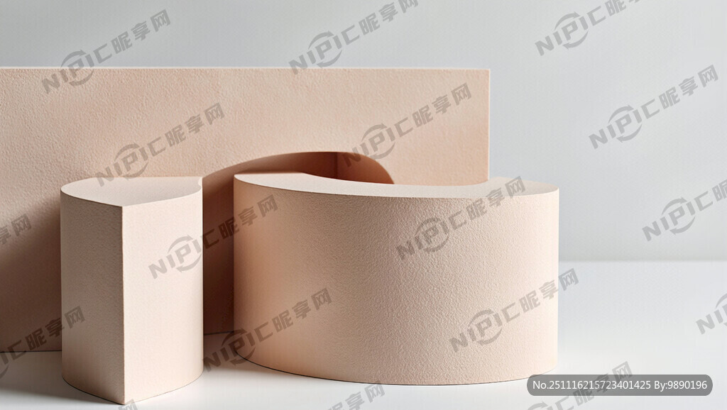 浪漫色调、几何构成、丰富细节