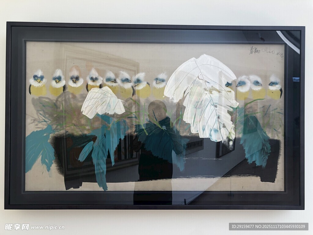 水母艺术装饰画