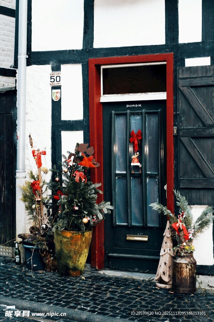 欧式风情的精致入户门