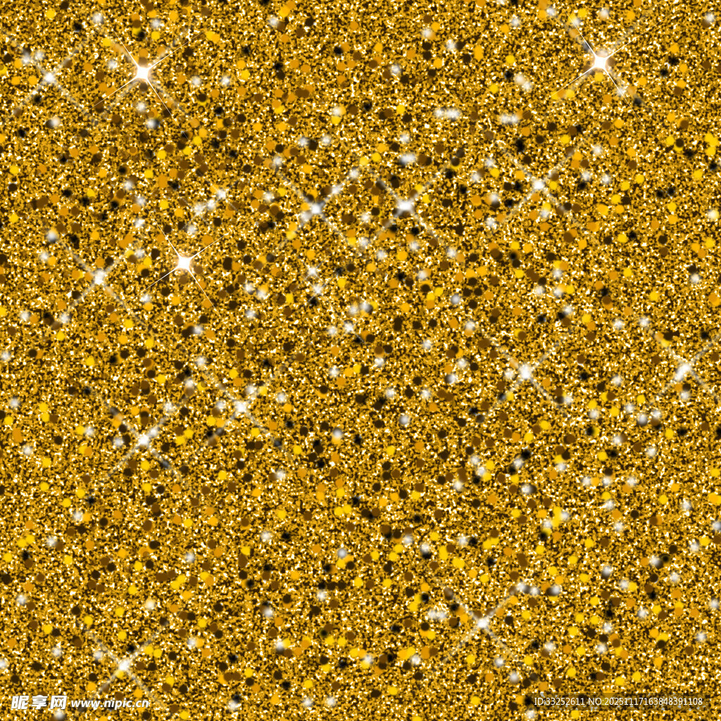 金色闪光颗粒纹理背景
