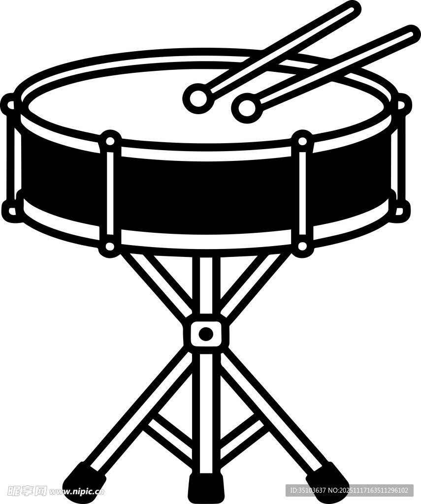 架子鼓图案