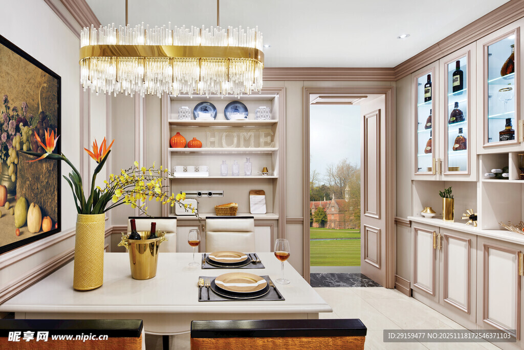 现代简约风餐厅室内设计