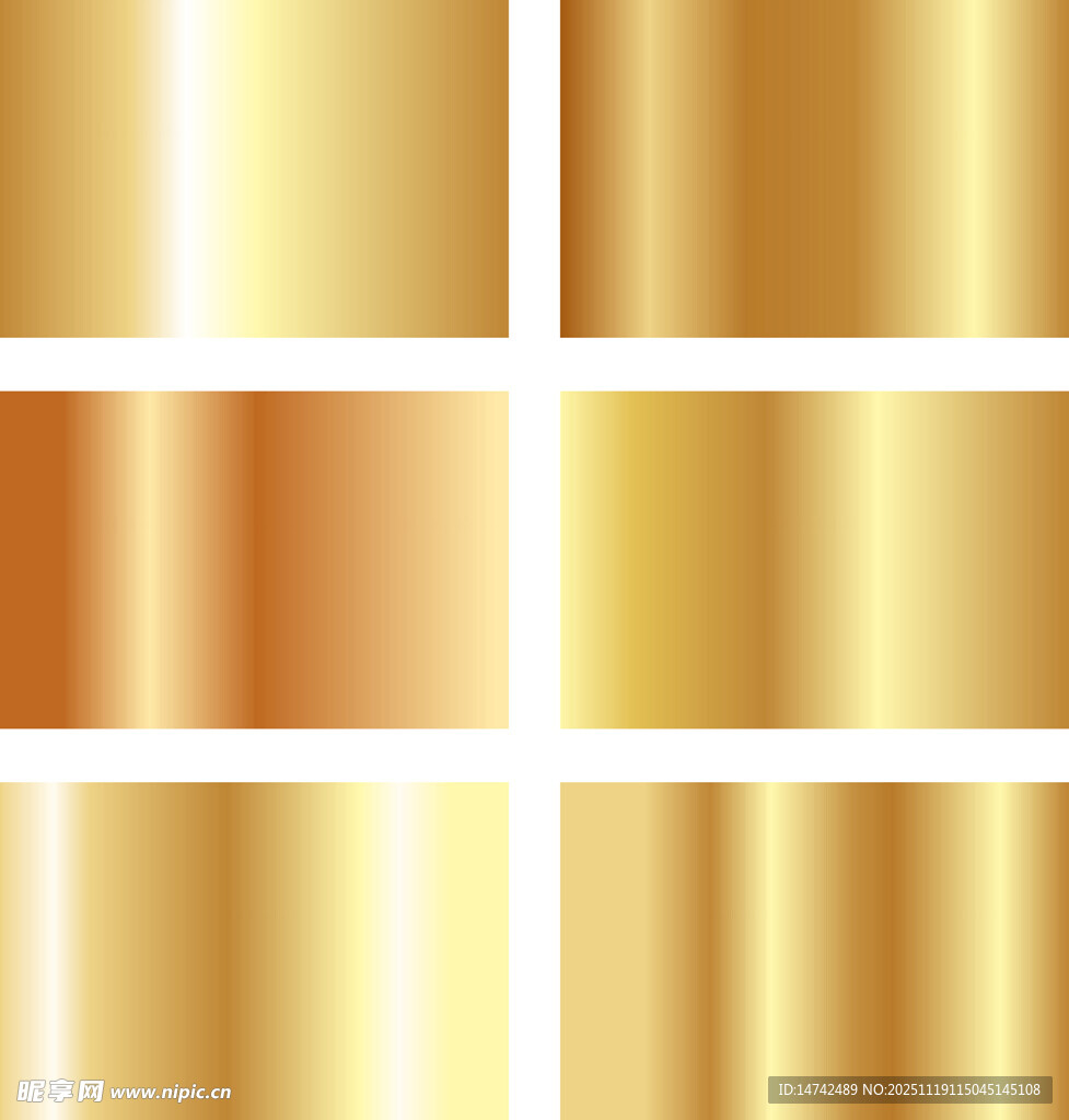 金属渐变金色渐变