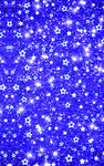 梦幻蓝色闪烁星光背景