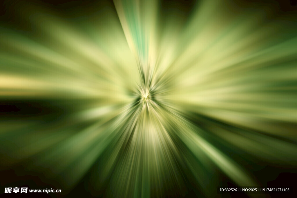 光芒四射的抽象光影效果