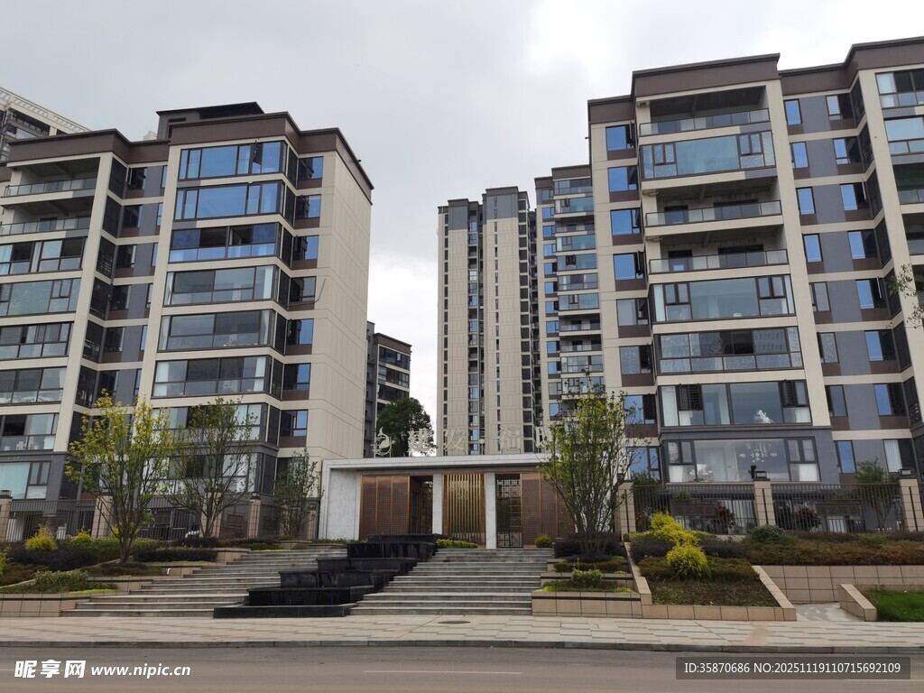 现代高层住宅小区景观