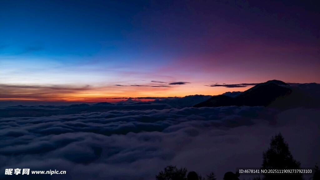 云海之上的绚丽日出