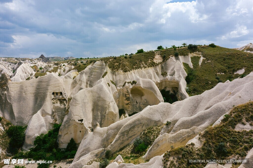 卡帕多西亚独特地貌景观