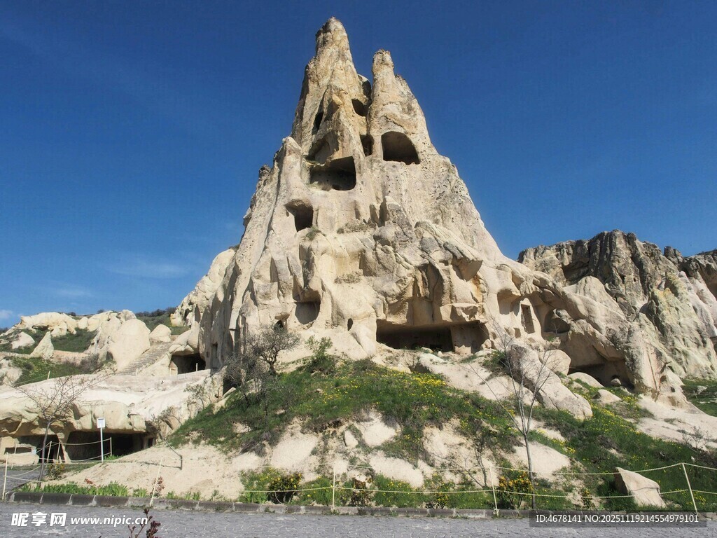 卡帕多西亚奇特岩石建筑