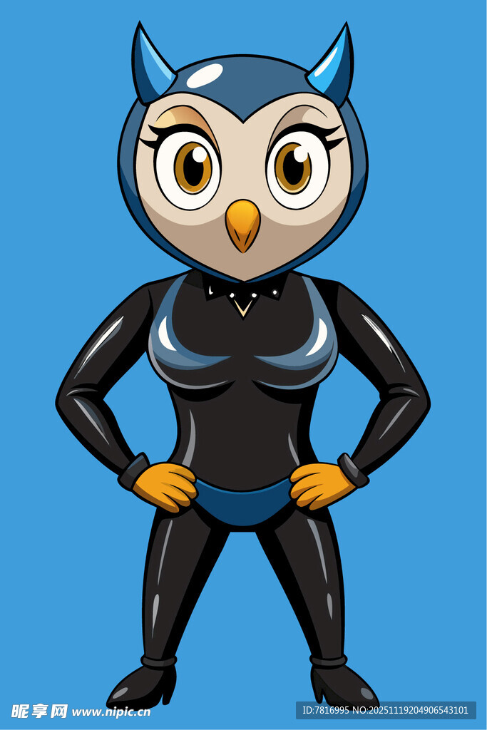 可爱菠萝卡通形象