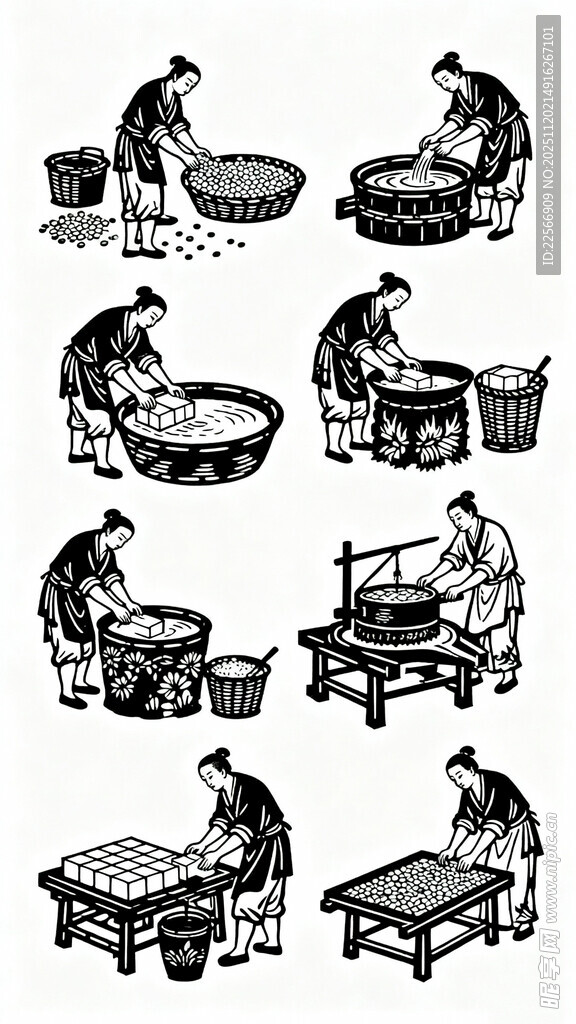  传统豆腐操作步骤图示