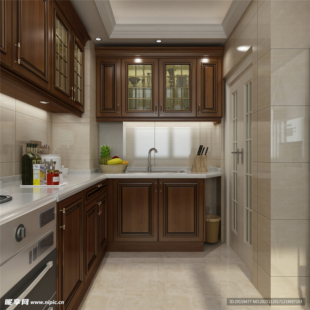 中式风格厨房优雅设计