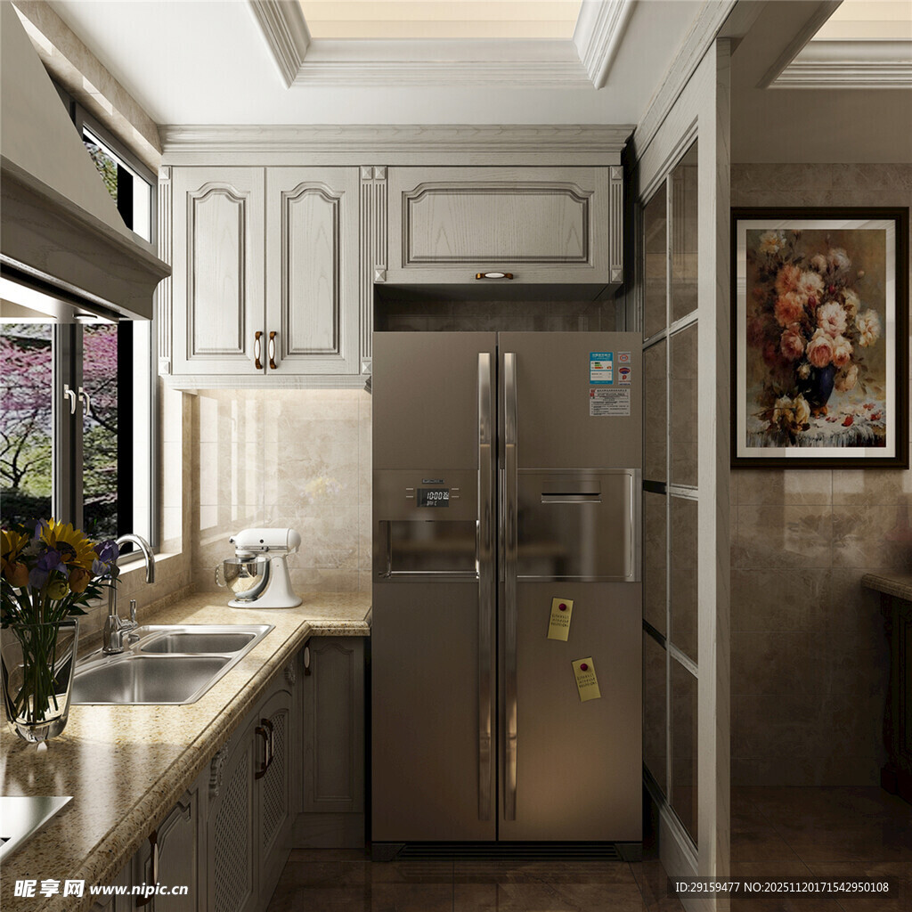 现代简约风格厨房一角