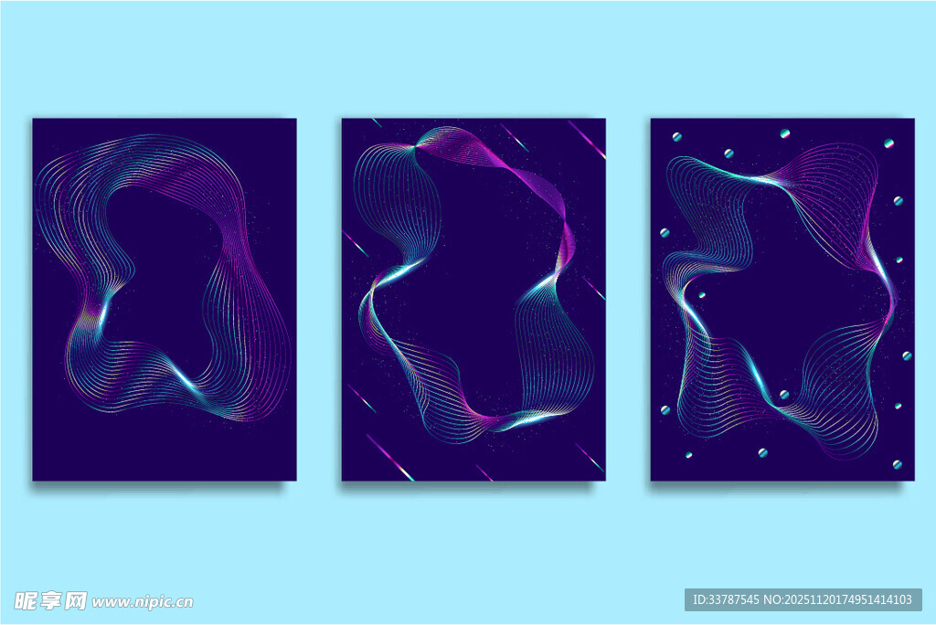 线条 背景 渐变