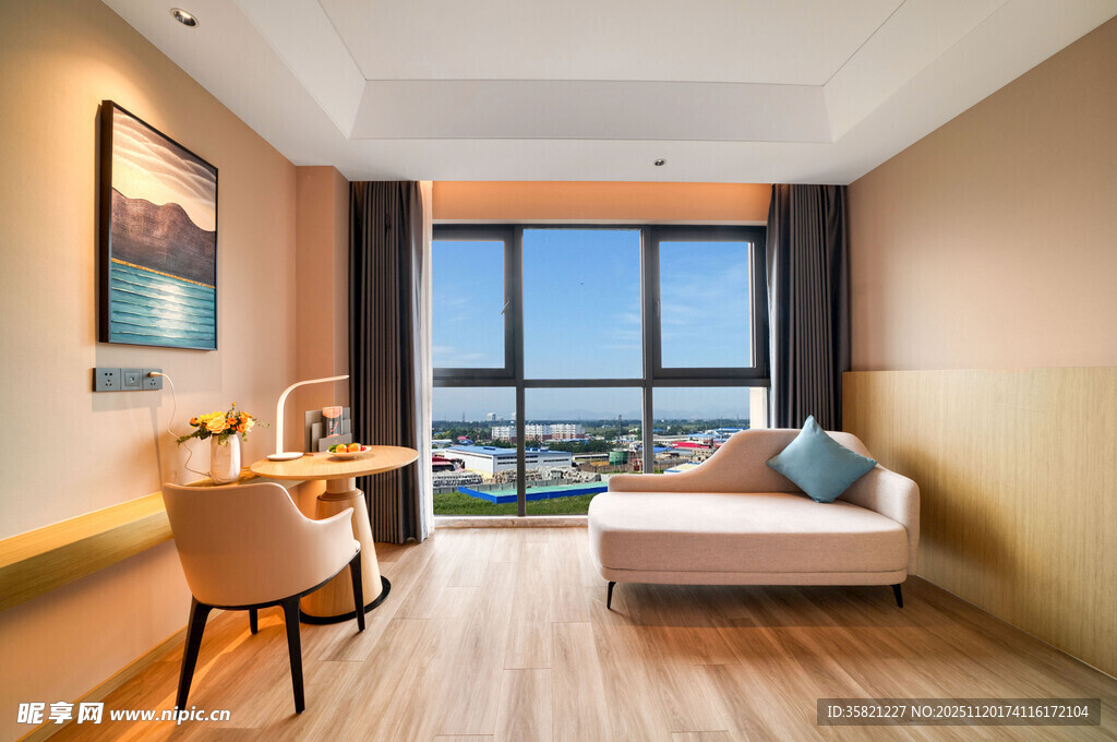 现代简约风温馨客厅一角