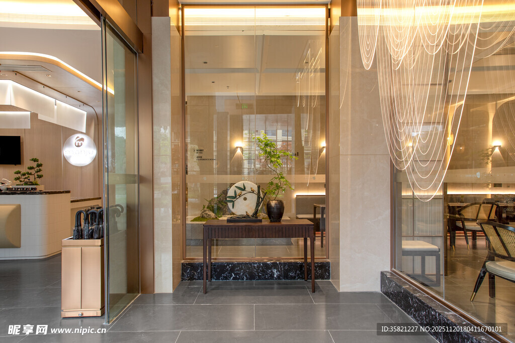 现代奢华室内玄关设计