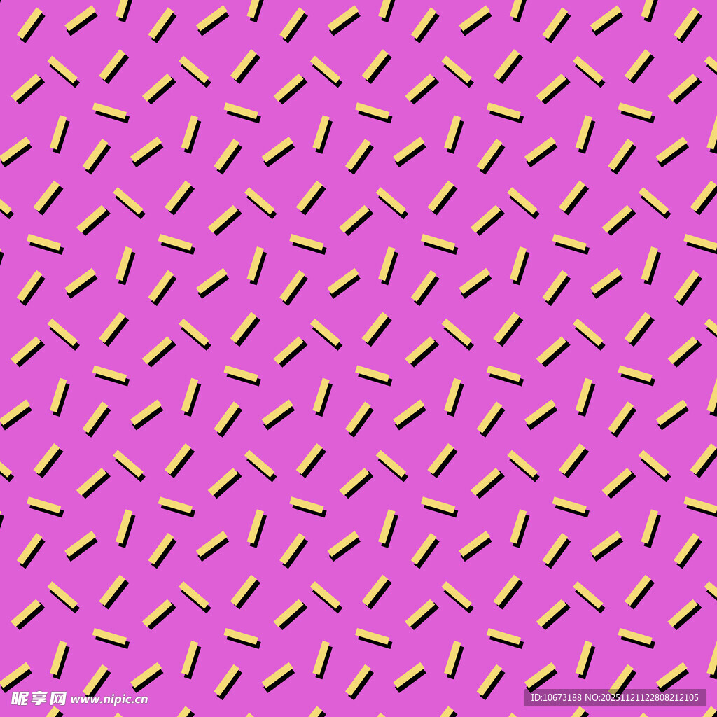 紫色背景上的细小装饰图案