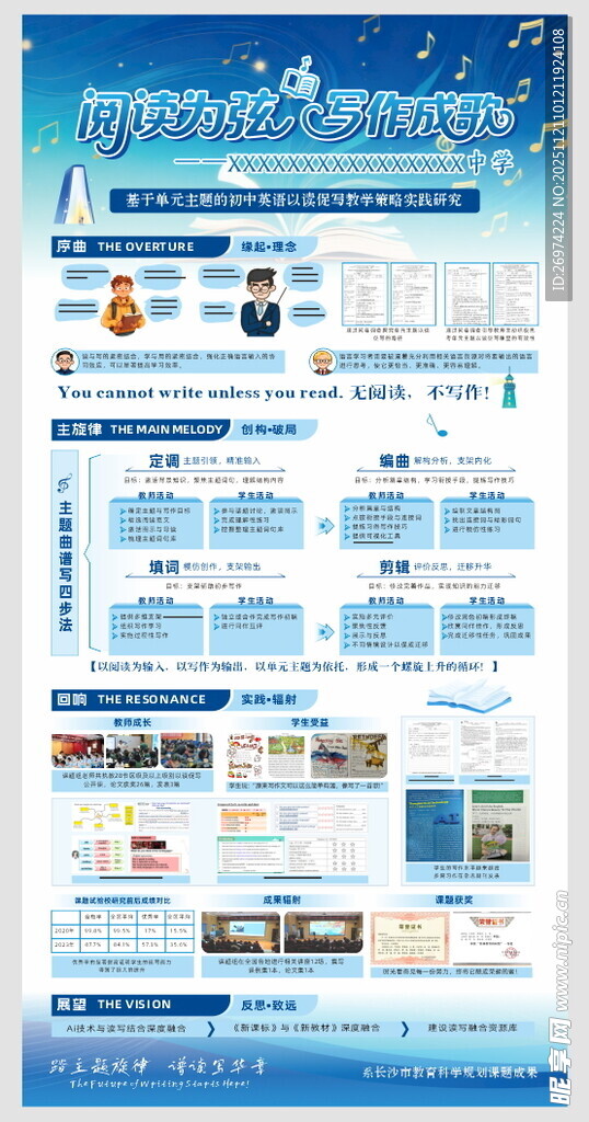 教育科学易拉宝