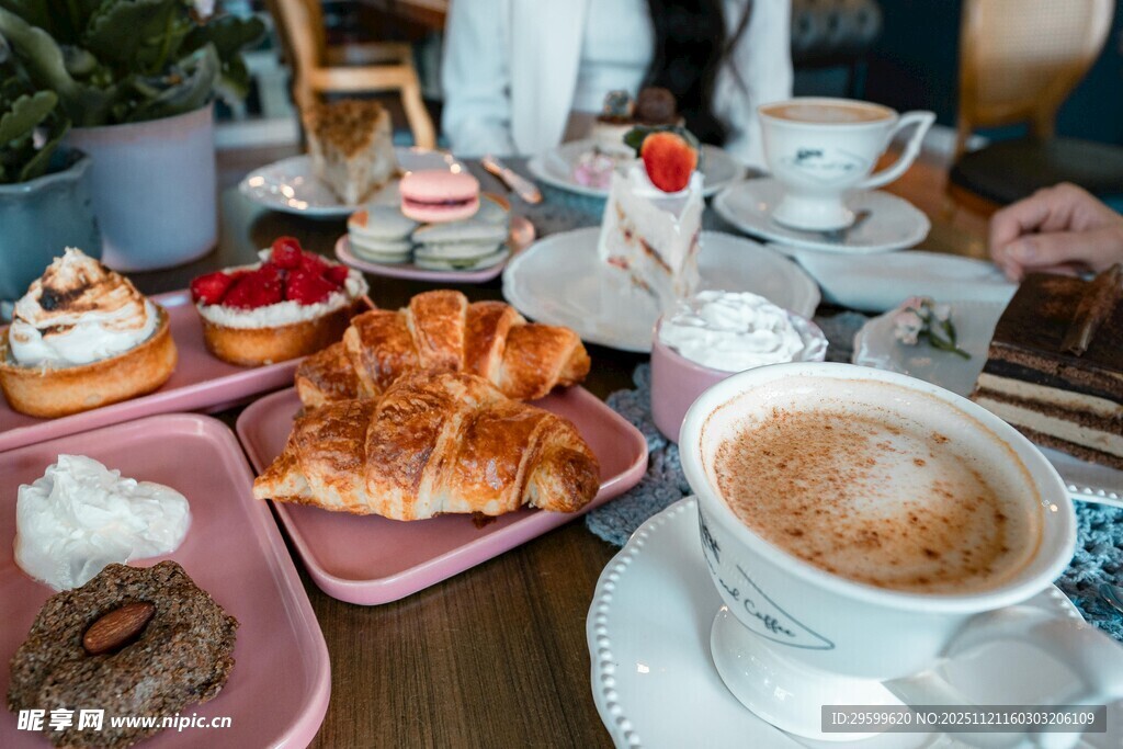 丰盛美味的早餐美食集合