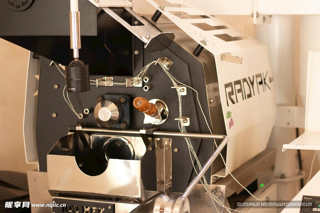 老式电影放映机特写