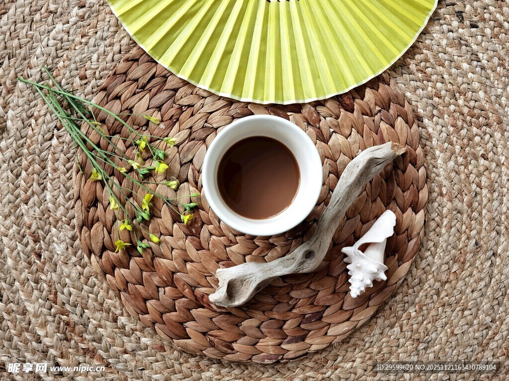 户外休闲茶饮布置场景