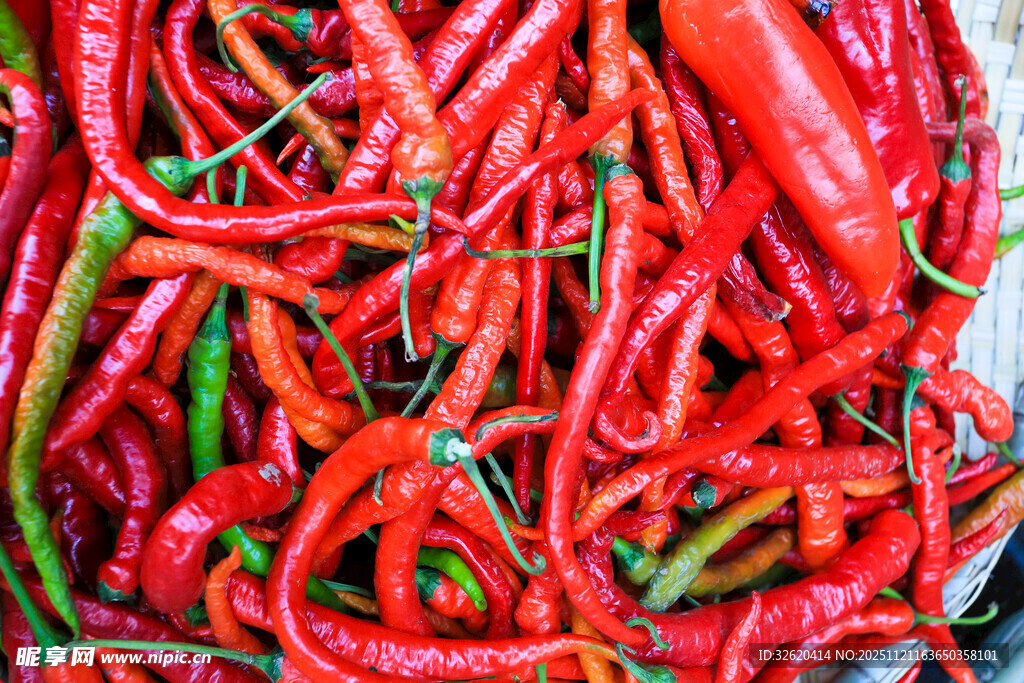 新鲜红辣椒