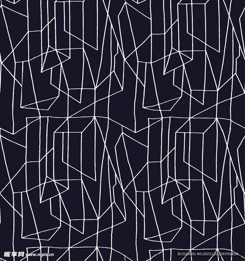 几何线条抽象图案背景