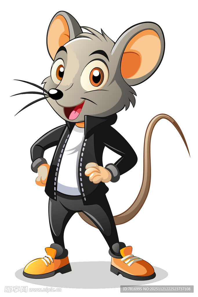 时尚老鼠酷炫登场