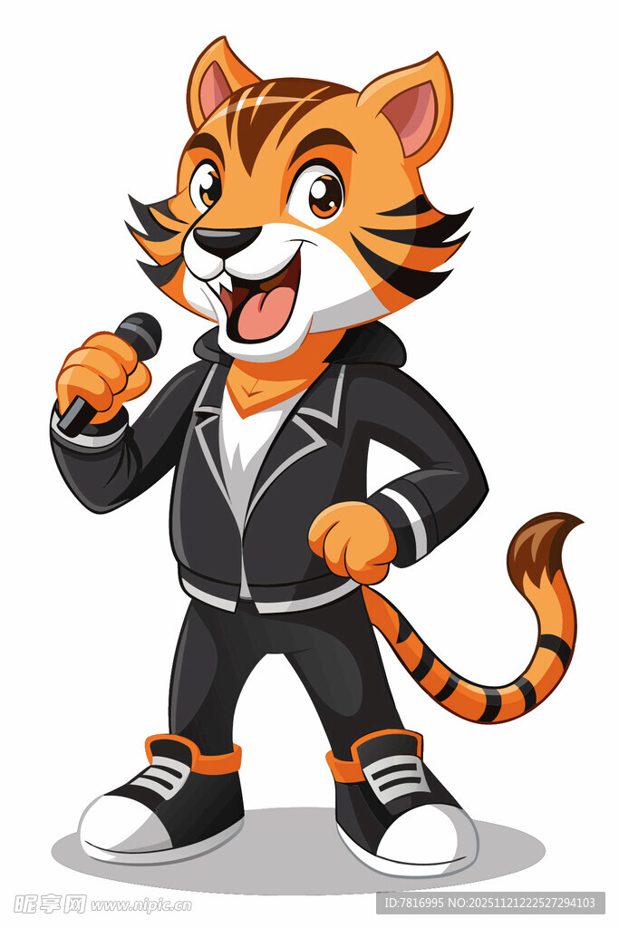 唱歌的酷炫老虎