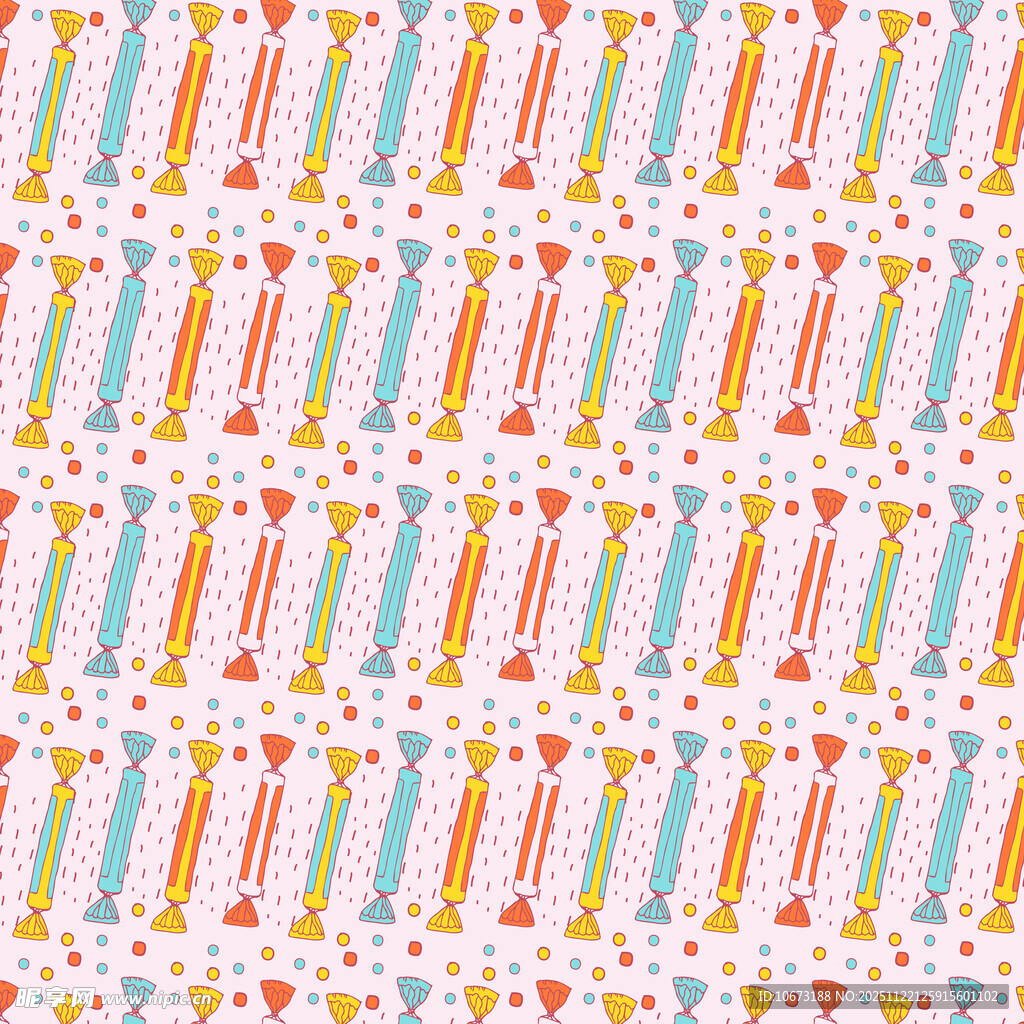 多彩条纹图案背景