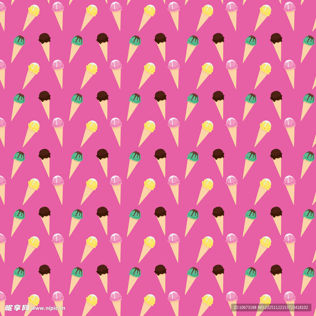 冰淇淋背景