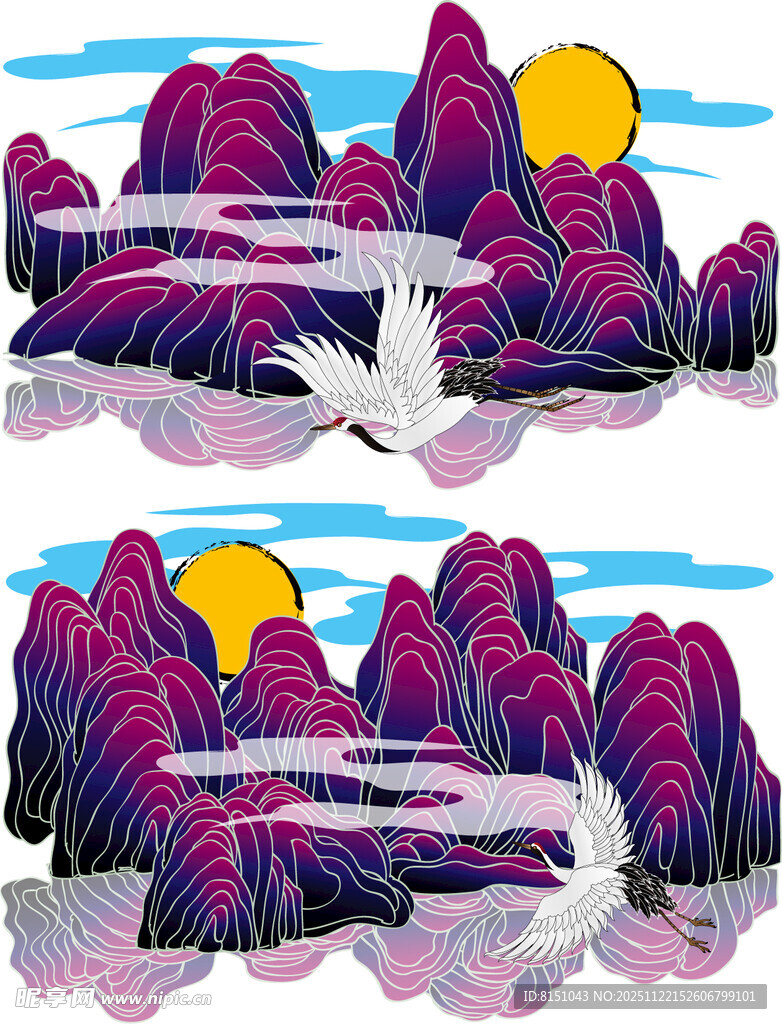 梦幻山水间的绚丽景致