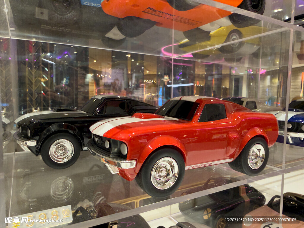 经典跑车模型展示