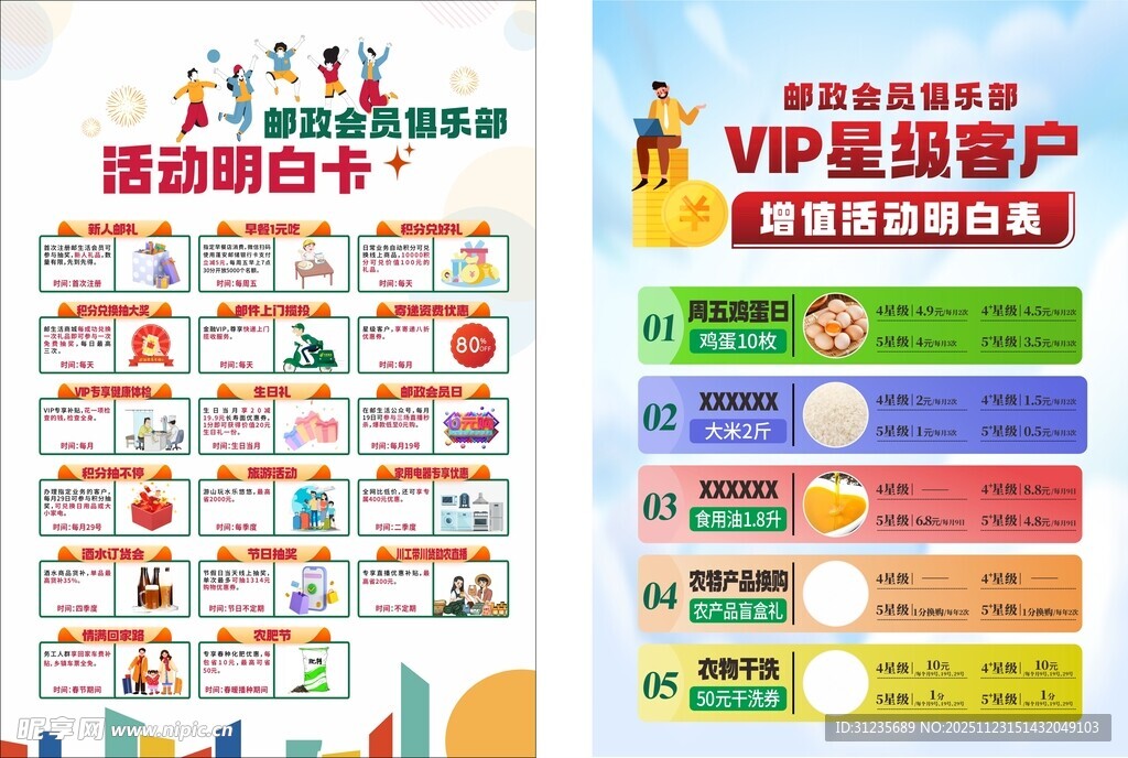 会员活动日优惠项目展示