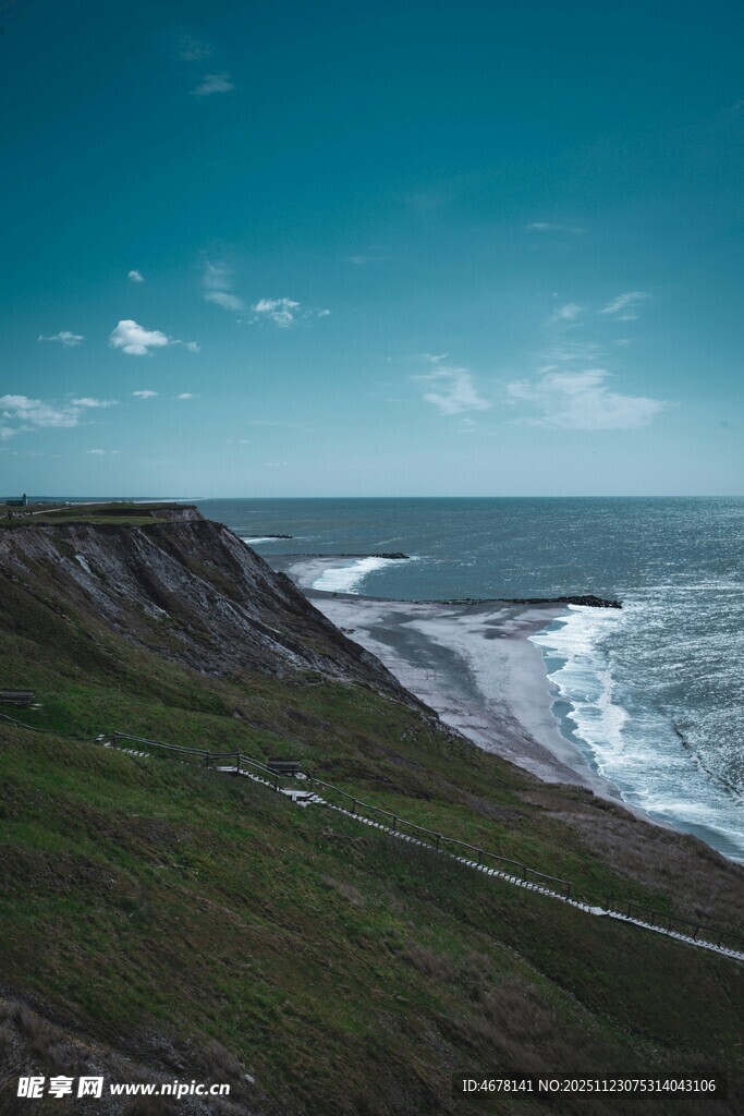 海岸风光山海相依的美景