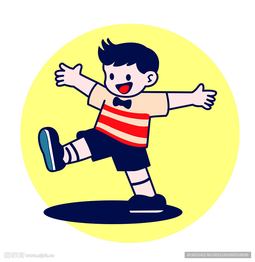 快乐男孩活力起舞