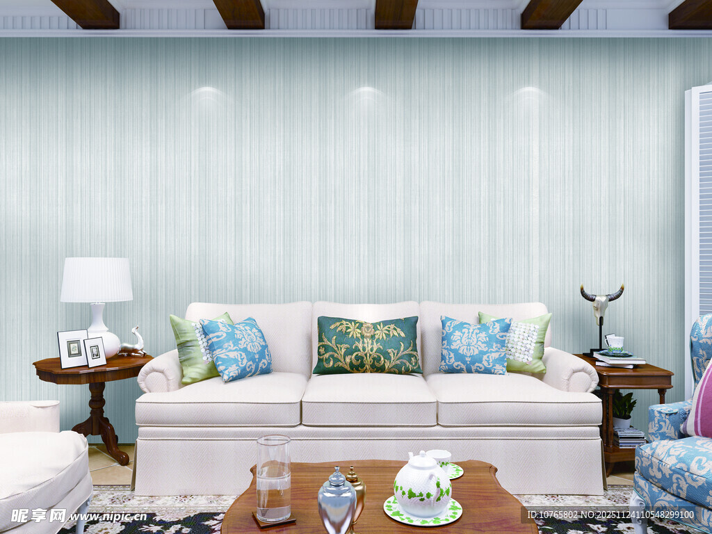 现代简约风客厅沙发场景