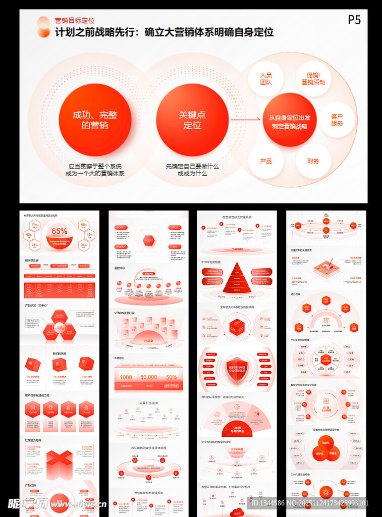 红色喜庆画面设计